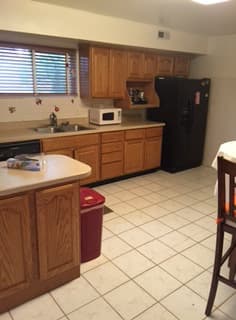 The shared kitchen of a Haven home